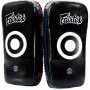 Fairtex KPLC2 Пады Тайские Изогнутые Тайский Бокс "Standart Curved Kick Pads" Черно-Белые